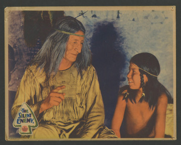 SILENT ENEMY, THE (1930) 29901 Movie Poster Lobby Card (11x14)  Chief Yellow Robe  Chief Buffalo Child Long Lance  Chief Akawanush  Molly Spotted Elk  Cheeka   H.P. Carver Original U.S. Scene Lobby Card (11x14)  Very Good  Theater Used Condition