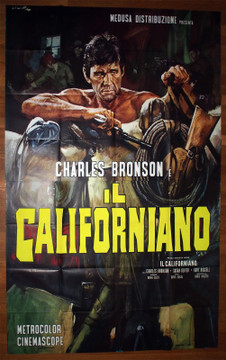 GUNS OF DIABLO (1965) 30026 Italian Movie Poster (79x55)  Charles Bronson  Susan Oliver  Kurt Russell  John Fiedler Original Italian 79x55 Poster  Folded  Fine Plus Condition