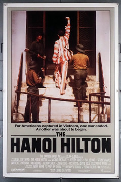 HANOI HILTON, THE (1987) 104  Movie Poster  Original U.S. One-Sheet  Michael Moriarty  Paul Le Mat  Jeffrey Jones  Lionel Chetwynd Original U.S. 27x41Poster  Rolled  Never Folded  Very Fine Condition