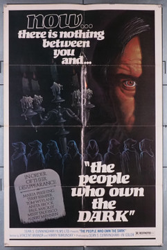 THE PEOPLE WHO OWN THE DARK (1976) 30151  Movie Poster (27x41) Folded  Leon Klimovsky  Paul Naschy Original Cinematic Releasing Corporation One-Sheet Poster (27x41) Movie Poster  Fine Plus