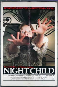 THE NIGHT CHILD  (1975) 30160  Movie Poster (27x41)  Folded  Massimo Dallamano  Richard Johnson Original Film Ventures International One-Sheet Poster (27x41) Folded  Very Fine