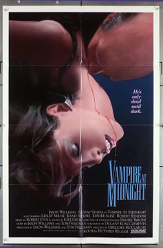 VAMPIRE AT MIDNIGHT (1988) 30163  One-Sheet Movie Poster (27x41) Folded  Jason Williams  Gustav Vintas	 Original Skouras Pictures One-Sheet Poster (27x41) Folded   Very Fine