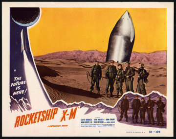 ROCKETSHIP X-M (1950) 29955  Movie Poster   U.S. Scene Lobby Card  Very Fine  11x14 Original U.S. Lobby Card  (11x14)  Very Fine Condition