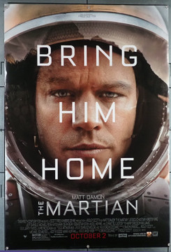 MARTIAN, THE (2015) 30197  Movie Poster (27x40)  IMAX ONE-SHEET   Matt Damon  Jessica Chastain  Ridley Scott Original U.S. One-Sheet Poster  IMAX Edition