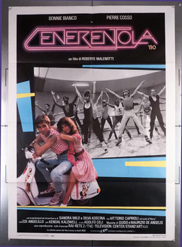 'CENERENTOLA  80'  (TELEVISION) (1984) 28114  Italian Movie Poster 39x55  Folded  Theater-Used  Bonnie Bianco  Adolfo Celi   Sylva Koscina   Sandra Milo  Roberto Malenotti RAI Original Italian 39x55 Poster   Folded  Very Good Plus Condition