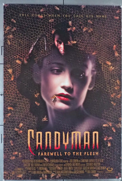 CANDYMAN (1992) 10266  Movie Poster (27x40) Double Sided  Fair Condition Original U.S. One-Sheet Poster (27x40) Rolled  Fair Condition