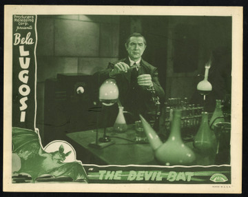 DEVIL BAT (1940) 29954 Movie Poster (11x14)  Bela Lugosi   Suzanne Kaaren   Jean Yarbrough Original U.S. Scene Lobby Card (11x14)  Very Fine Condition