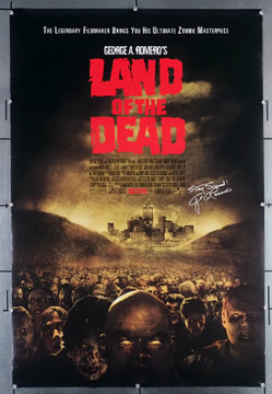 LAND OF THE DEAD  (2005) 30634 Movie Poster (27x40) Double-Sided  John Leguizamo  Dennis Hopper  Simon Baker  George A. Romero Original U.S. One-Sheet Poster (27x40)  Rolled  Very Fine