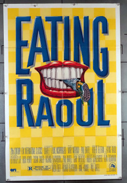 EATING RAOUL (1982) 30776 Movie Poster (27x41)  PAUL BARTEL   MARY WORONOV   ROBERT BELTRAN Original 20th Century-Fox One-Sheet Poster (27x41).  Folded.  Fine Plus Condition