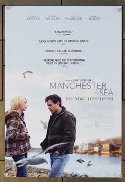 MANCHESTER BY THE SEA (2016) 28568  Movie Poster  Theatrical Mini 14x20  Casey Affleck  Michelle Williams  Lucas Hedges  Kyle Chandler  Kenneth Lonergan Original Theatrical Mini-Poster  (14x20)