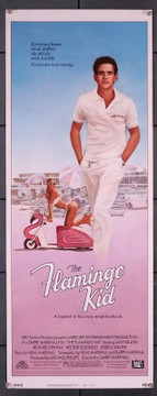 FLAMINGO KID, THE (1984) 30714  Movie Poster  Matt Dillon   Hector Elizondo   Molly McCarthy   Richard Crenna  Garry Marshall Original 20th Century-Fox Insert Poster (14x36).  Very Fine Condition.