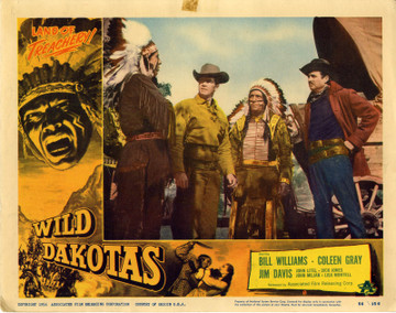 WILD DAKOTAS, THE (1956) 25737 Movie Poster (11x14)  Bill Williams  Jim Davis  Sam Newfield Original U.S. Scene Lobby Card (11x14) Very Good Plus Condition