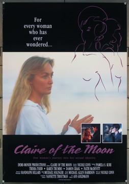 CLAIRE OF THE MOON (1992) 26393 Strand Releasing Original U.S. One-Sheet Poster (27x41) Rolled  Very Fine Condition