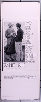 ANNIE HALL (1977) 31116 Movie Poster (14x36)  Woody Allen  Diane Keaton   Original U.S. Insert Poster (14x36)  Fine Plus Condition