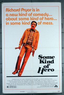 SOME KIND OF HERO (1982) 2856 Movie Poster (27x41) Richard Pryor  Margot Kidder  Ray Sharkey  Michael Pressman Original U.S. One-Sheet Poster (27x41)  Folded  Very Fine