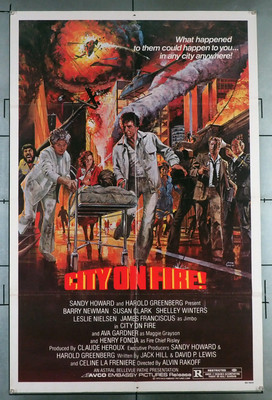 Original City On Fire (1979) movie poster in C7 condition for $25.00