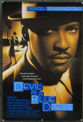 devil in a blue dress movie poster Original (1995) in NM condition for $45 Color:Noir Logo Argent Royal - Navy Blue category: Womens