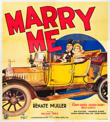 Original Marry Me (1932) movie poster in NM condition for $2000