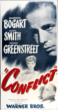 CONFLICT (1945) 19357 Original Warner Brothers Three Sheet Poster (41x81). Very fine condition.