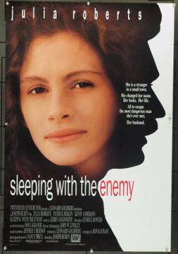 SLEEPING WITH THE ENEMY (1991) 3933 Original 20th Century-Fox One Sheet Poster (27x41).  Double-Sided.  Rolled.  Very Fine.