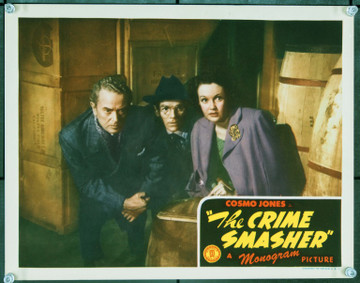 CRIME SMASHER (1943) 9522 Original Monogram Pictures Scene Lobby Card (11x14).  Very Fine Plus.