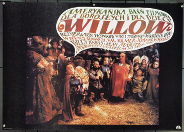 WILLOW (1987) 22071 Original Polish Poster (26x37). Very Fine.