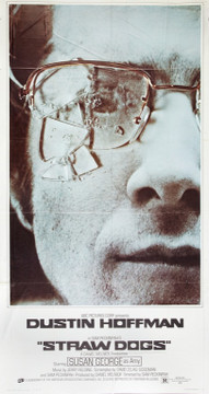 STRAW DOGS (1972) 15706 Original ABC Pictures Three Sheet Poster (41x81).  Folded.  Very fine plus condition.