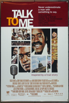 TALK TO ME (2007) 20654 Original Focus Features One Sheet poster (27x40). Double sided. Rolled. Very Fine Plus.