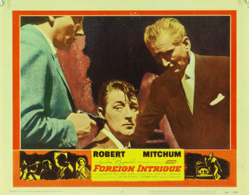 FOREIGN INTRIGUE (1956) 9386 Original United Artists Scene Lobby Card (11x14).  Very Good.