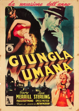 HUMAN JUNGLE, THE (1954) 24625 Allied Artists Italian 2 sheet    39x55