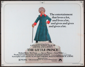 LITTLE PRINCE, THE (1974) 827 Paramount Original Half Sheet Poster   22x28  Unfolded.   Fine Condition.