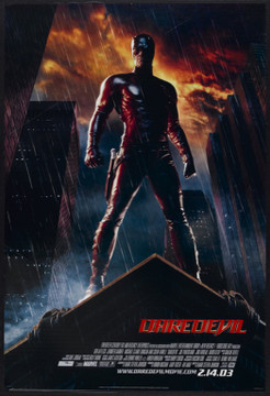 DAREDEVIL (2003) 20702 Original 20th Century-Fox Style A One Sheet Poster (27x40). Double-sided. Unfolded. Very Fine Plus.