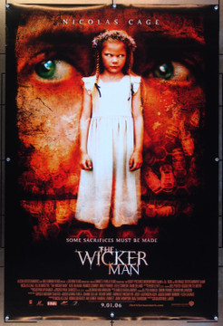 WICKER MAN, THE (2006) 20663 Original Warner Brothers One Sheet Poster (27x41).  Double-Sided.  Rolled.  Very Fine.