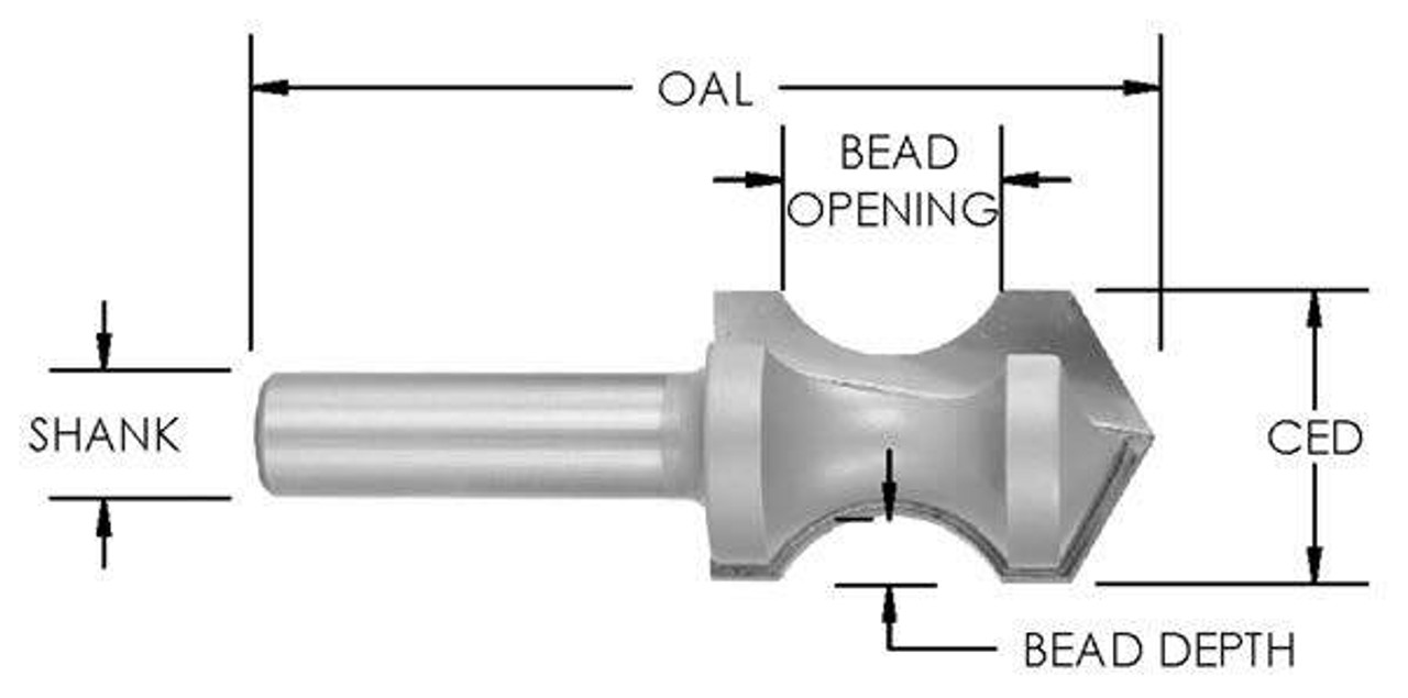 Plunge Hand Grip Router Bit