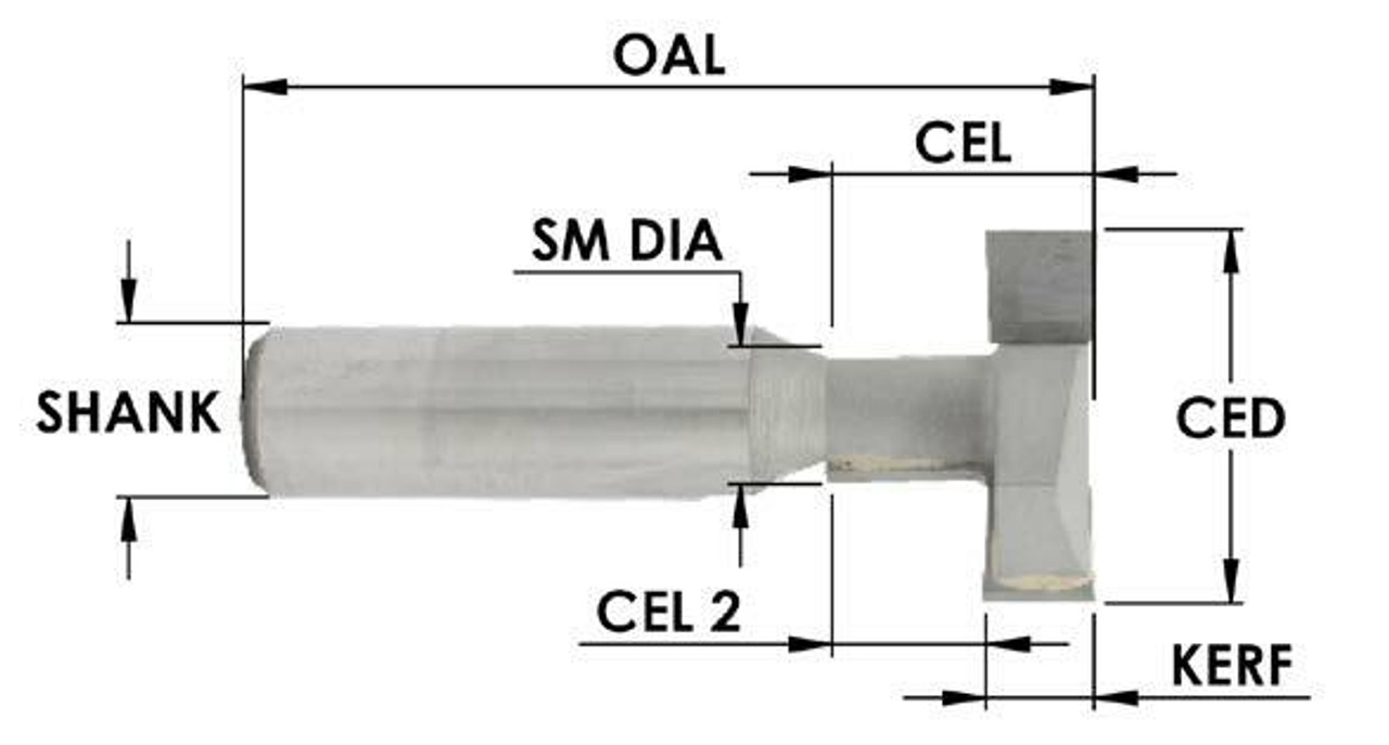 T-Slot Slat Wall Router Bits