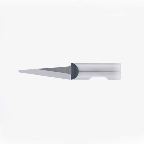 15mm Cut Length, 6mm Round Shank, Single Edge Round Point Oscillating Knife Blade 36mm OAL 15mm Cut Length, 6mm Round Shank, Single Edge Round Point Oscillating Knife Blade 36mm OAL