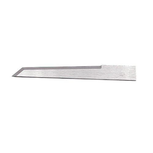 31mm Cut Length, 5.65mm Flat Shank, .63mm Thick, Single Edge Oscillating Knife Blade 43mm OAL