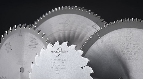 7 1/4” x 60T 5/8” Bore 10° Hook Triple Chip Saw Blade