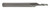 1/8 x 3/8 O Flute Upcut Bit 1 Flute (General Purpose)