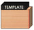 9/16˝ x 3/4˝ Template Straight With Oversized Bearing  Carbide Tipped Router Bit