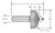 1-1/2˝ x 5/8˝ Carbide Tipped Cove Router Bit 1/2 Radius