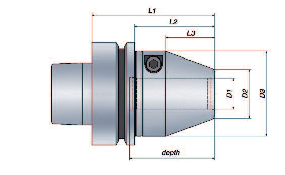 HYDRO-GRIP COMPACT DIMENSIONS