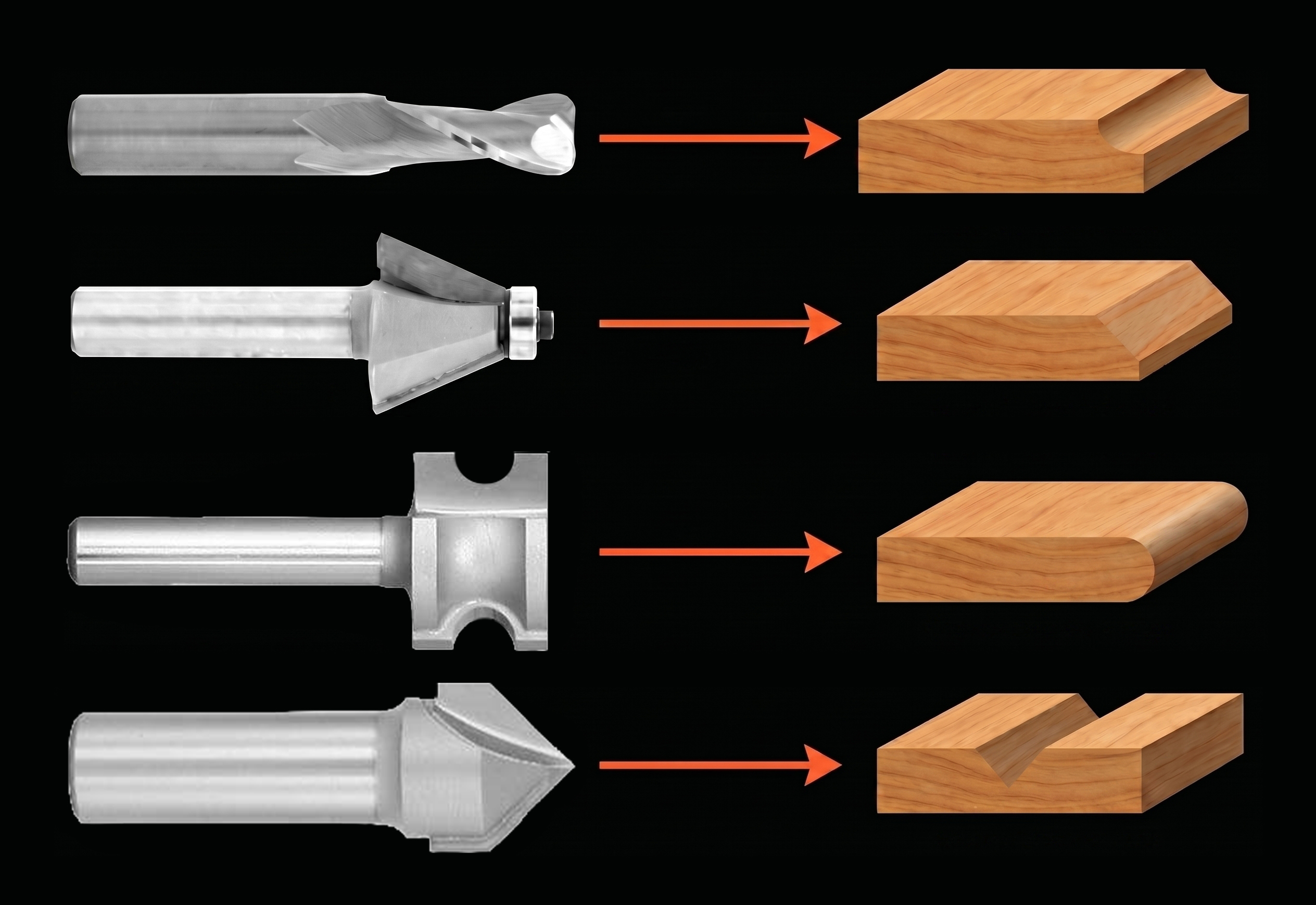A Guide to Router Bit Profiles: Choosing the Right Edge