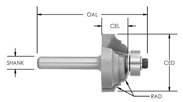 Classical Pattern Router Bits
