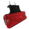 LED Marker Light with Fixed Bracket - Red