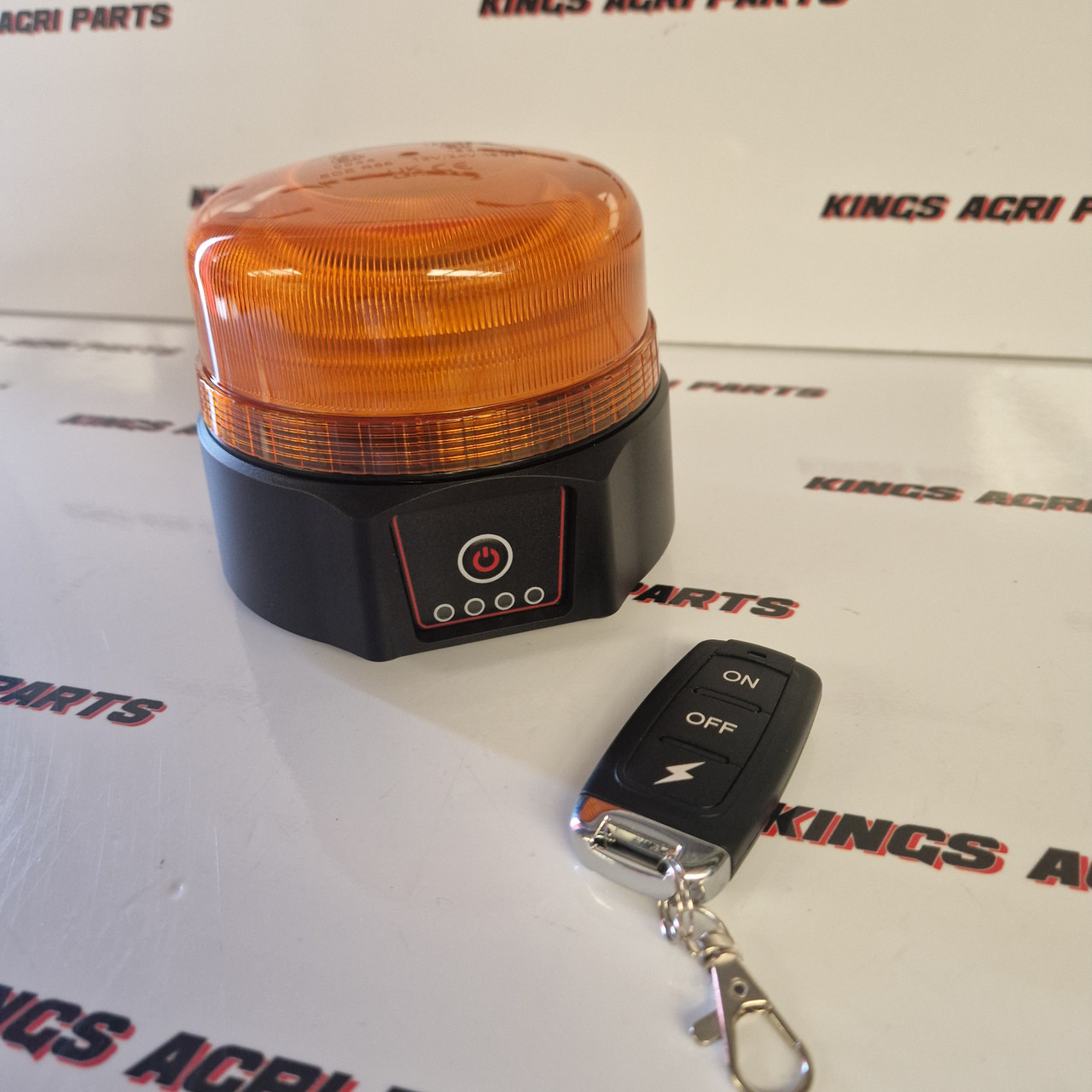 LED Magnetic Rechargeable Beacon with Key Fob