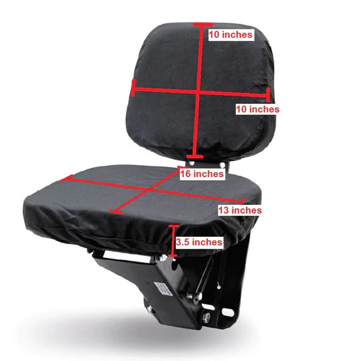 Tailored Tractor Passenger Seat Cover