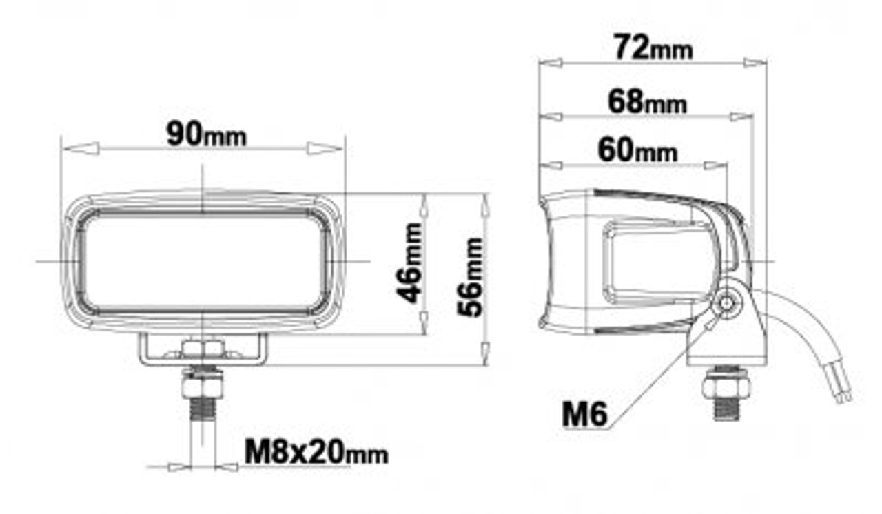 LEDSON LED Work/Reverse Light