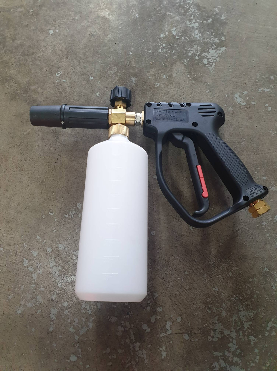 Snow Foam Bottle with Trigger Handle