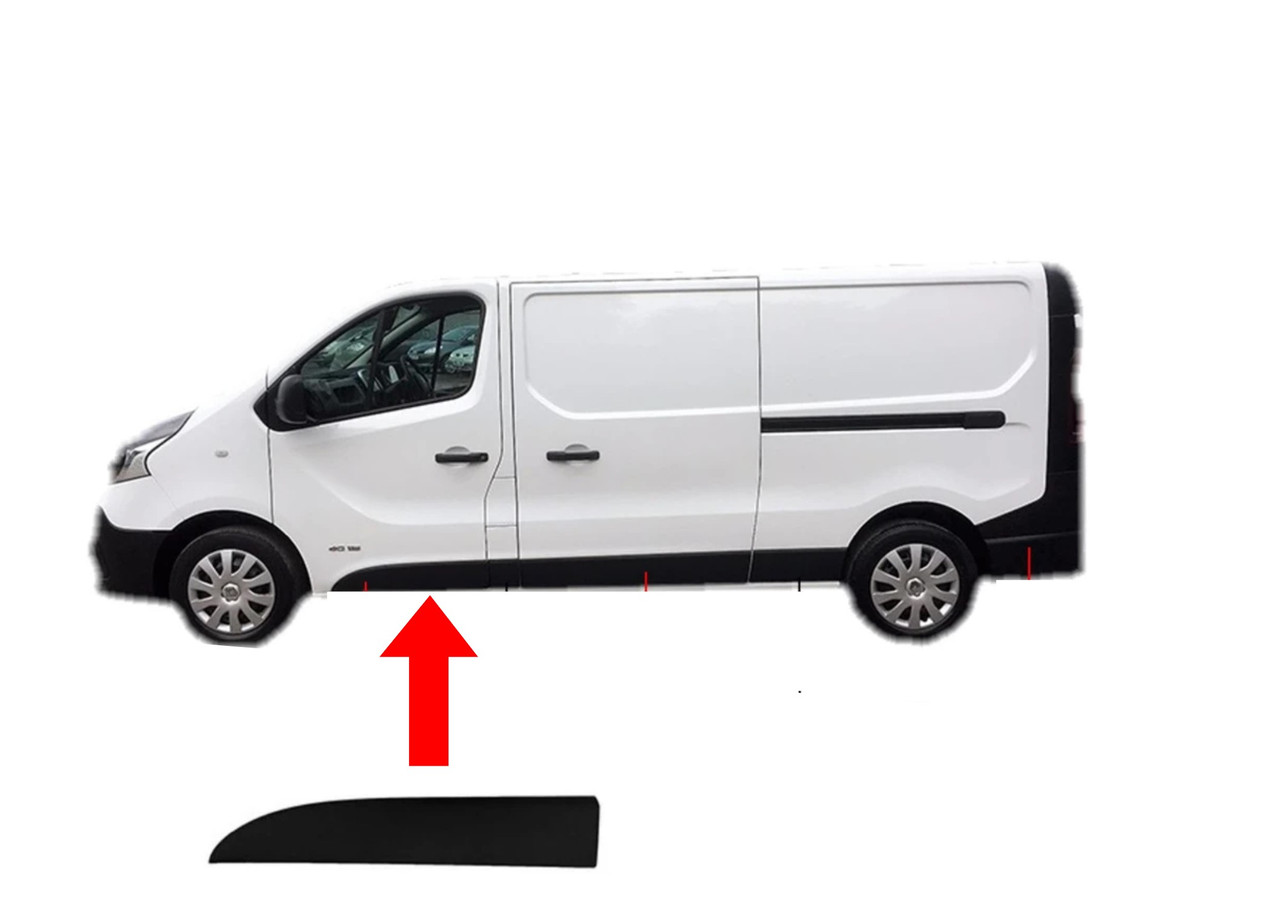 Renault Trafic 2014- LH Front Door Moulding